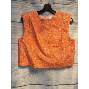 NWT Julia Amory Slim Top Poplin Size S